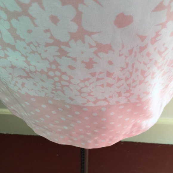 Nantucket Brand Strapless Pink and White Floral Dress Size 6 - Picture 3 of 7